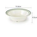 Ljojo Melamine Dessert Bowl Set – Kitchen Tableware for Ramen, Rice, and Sugar