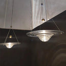 Nordic LED Chandelier: Modern Water Droplet Glass Crystal Art Fixture by Ljojo