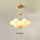 6-Light Nordic Planet 3D Moon Ceiling Chandelier Pendant Lamp by Ljojo