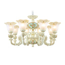 European Style Chandelier Living Room Atmosphere Luxury - Ljojo Resin Lamp