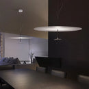 Ljojo Modern Flat Pendant Light Suspension Luminaire Hanging Lamp for Living Room