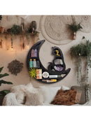 Ljojo™ Lotus Moon Butterfly Essential Oil Crystal Display Wall Shelf - Gothic Boho Home Decor