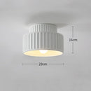 Nordic Resin Ceiling Light for Bedroom Hallway Living Room by Ljojo