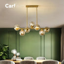 Ljojo Modern Minimalist Luxury Coffee Shop Bar Counter Glass Nordic Lighting Fixtures