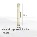 Ljojo Marble Bedroom Wall Lamp - New Chinese Style Living Room Design