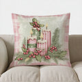 Charming Girl Christmas Pillow Cover for Sofa, Bedroom, Car - Ljojo