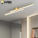 Ljojo Long Strip Aisle LED Ceiling Light for Bedroom Kitchen Decor