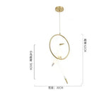 Ljojo Nordic Crane & Bird Lantern Standing Lamps | Creative Study Bedroom Decor