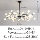 Firefly Ceiling Chandelier Pendant Light Decor G4 Led Lighting Hanging Lamp by Ljojo