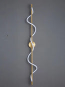 Ljojo Modern Copper Wall Lamp Luxury Bedroom Bedside Light Living Room Artistic TV Background