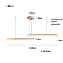 Natural Limestone Pendant Lamp Large Rectangular Luxurious Dining Table Lighting by Ljojo
