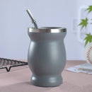 Ljojo 240ml Yerba Mate Stainless Steel Insulated Cup Set with Accessories