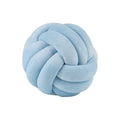 Cream White Art Deco Striped Knot Pillow - Handmade Soft Modern Cozy Decor for Home & Sofa.rm Ljojo