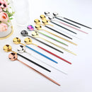 Ljojo Long Handle Stainless Steel Spoon Set