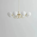 Ljojo LED Pendant Light: Modern Nordic Chandelier for Living Room, Bedroom, and Restaurant Lighting