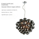 Nordic Balloon Glass Chandelier Pendant Lamp for Bedroom Living Room - Ljojo