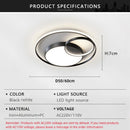 LED Ceiling Light Bedroom Minimalist Home Decoration Living Room Study Lamp by Ljojo
