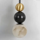 Ljojo Long Rod Marble Wall Lamp for Postmodern Indoor Lighting