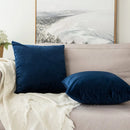 Blue Velvet Throw Pillow Cover - Ljojo Home Decoration Pillowcase