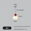 Ljojo Elegant LED Pendant Light Modern Chandelier Fixture for Bedroom Dining Room