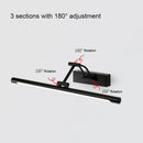 Adjustable Mirror Light LED Wall Lamp 55cm Modern Bathroom Bedroom Wall Sconce by Ljojo