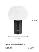 Ljojo LED Home Table Lamp: Portable & Rechargeable for Dining and Study Room, Outdoor Lighting