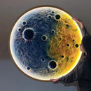 3D Moon Lamp Wall Decoration: Internet Famous Tavern Background Hanging Lamp by Ljojo