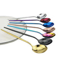 Ljojo Mini Stainless Steel Tea Spoon Set for Coffee, Tea, and Sauces