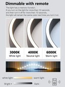 Ljojo LED Round Ring Chandelier for Dining and Living Room