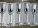 Ljojo 3D Pink Glass Rose Wine Glasses Cup Set - Lovely Household Gift