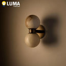 Marble Wall Lamp Bedroom Sconce - Modern Minimalist Designer Light by Ljojo
