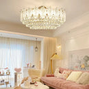 French Crystal Chandelier Luxury Modern Oval Glass Ljojo Ceiling Lamp