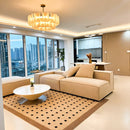 LED Chandelier Acrylic for Living Room | Nordic Hanging Lamp by Ljojo