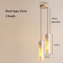 Modern Marble LED Pendant Lamp Luxury Chandelier Bedroom Lighting by Ljojo