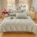 Ljojo 2025 Spring Summer Quilt Cover Set 13070 High-Count Cotton Bedding