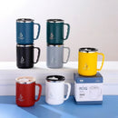 Ljojo 500ml Stainless Steel Vacuum Flask Coffee Cup Insulated Thermal Water Bottle