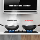 Ljojo 32cm Traditional Iron Wok Pan Non-stick High Quality Frying Cookware