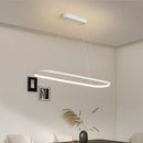 Ljojo Modern LED Pendant Light for Living Room | Minimalist Chandelier Dining Bedroom Lighting
