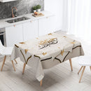 Elegant Ramadan Calligraphy Tablecloth for Eid Décor by Ljojo
