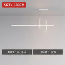 Ljojo Minimalist Dimmable Led Chandelier for Dining Room Kitchen Bar Lighting