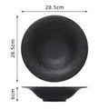 Ljojo Matte Ceramic Deep Plate Set - Restaurant Quality Tableware