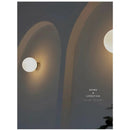 Ball Plastic Wall Lamp: Modern LED Indoor Lighting Fixture Sconces by Ljojo