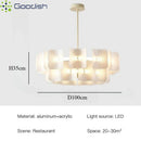 Modern Simplicity LED Pendant Lights Chandeliers for Home Decoration by Ljojo