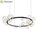 Circular Ring LED Pendant Lights Chandelier for Living Room - Modern Minimalist Luxury by Ljojo