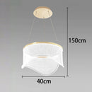Ljojo Modern Acrylic Pendant Light Chandeliers LED - Indoor Staircase Hanging Lamp