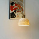 Cream Wabi-sabi Japanese Chandelier by Ljojo • Retro Bedroom Wall Hanging Lighting