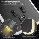 Ljojo LED Wall Lamp with Dual Control Switch, Rotatable Lamp Head for Indoor Lighting
