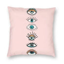 Evil Eye Black Art Cushion Cover Mystery Spirit Pillowcase by Ljojo