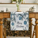 Festive Fir Snowflake Table Runner for Ljojo - Farmhouse & Wedding Decor