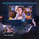 Ljojo™ Magcubic HY320 Mini Android 11 4K Projector 300ANSI Wifi6 BT5.0 180° Rotable